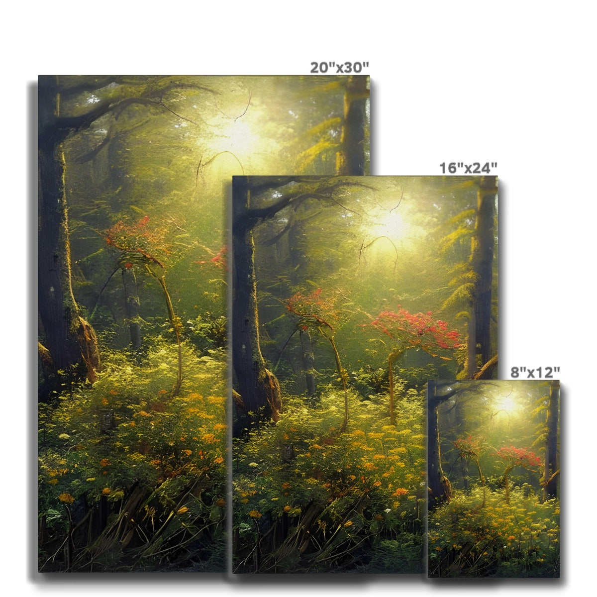 Flower of Hope in the Forest Eco Canvas Prodigi