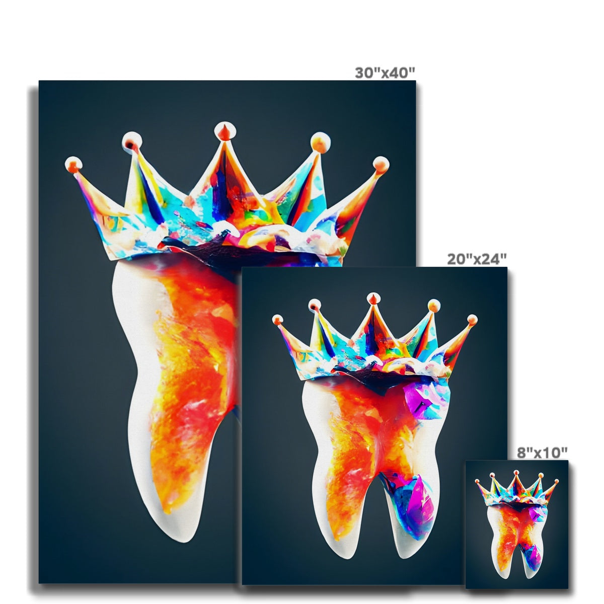 King Crystal Tooth Canvas Prodigi