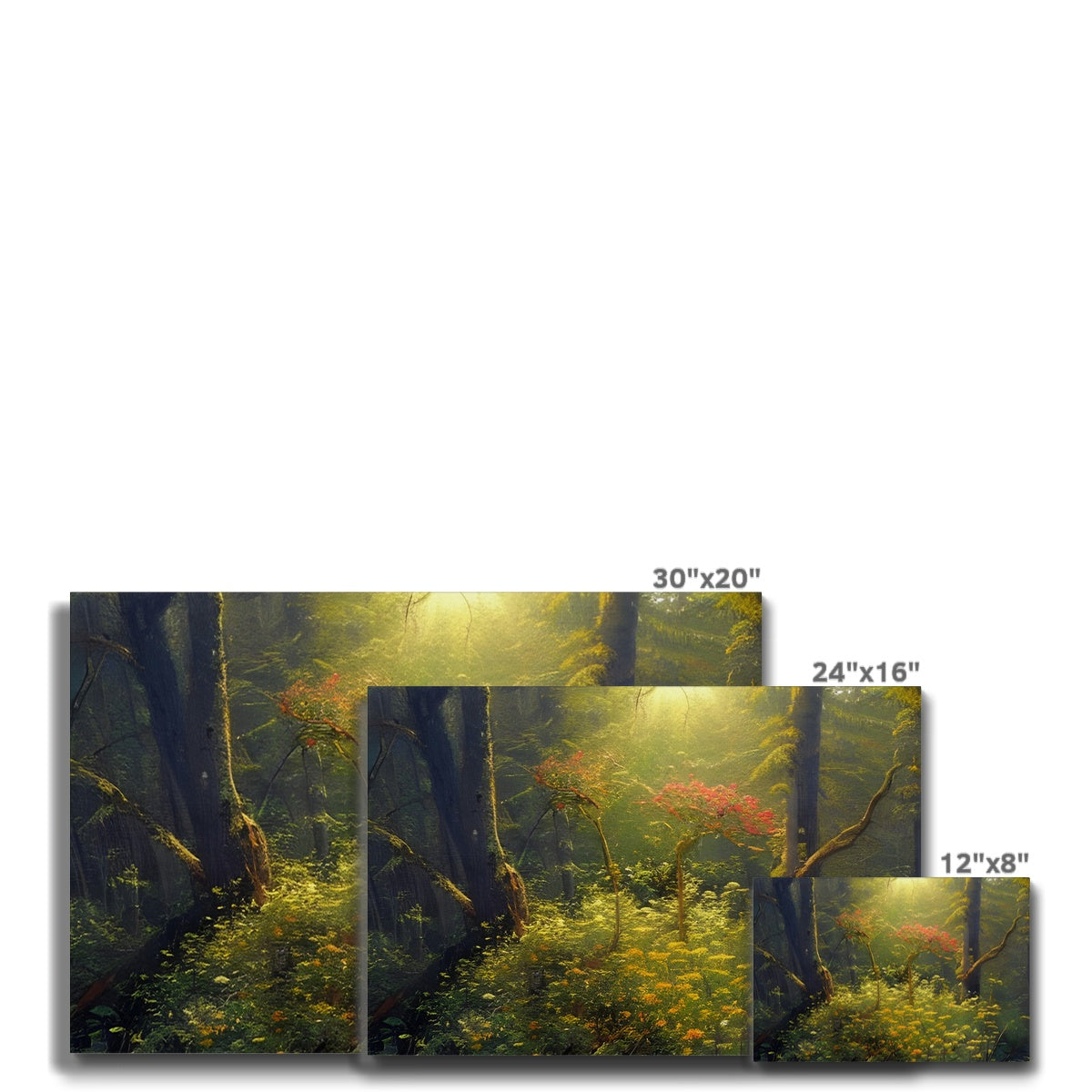 Flower of Hope in the Forest Eco Canvas Prodigi