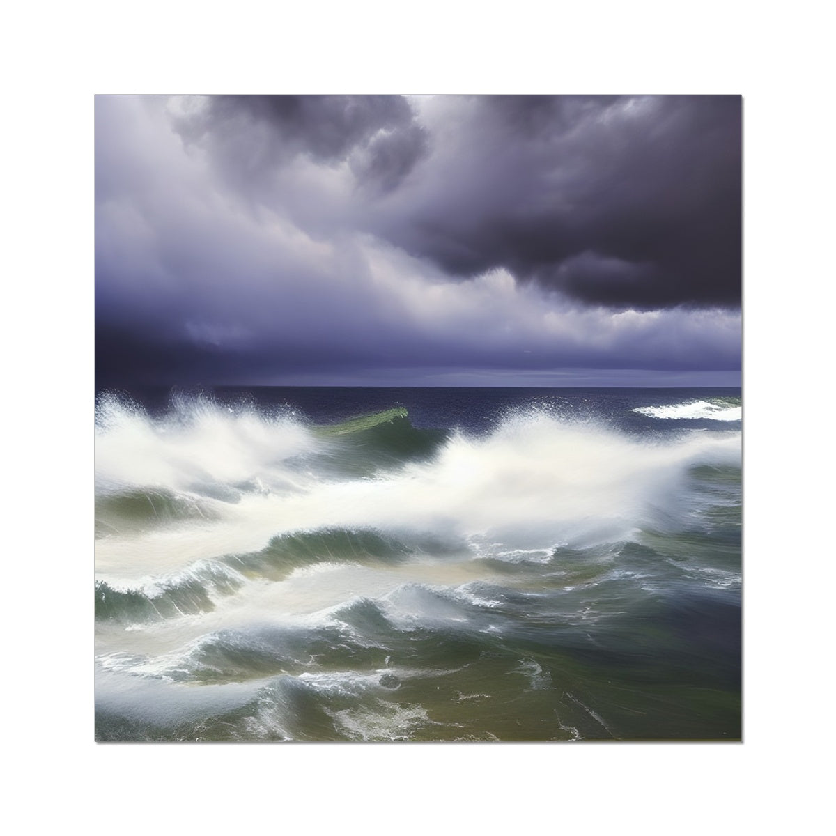 Stormy Sea Fine Art Print Prodigi