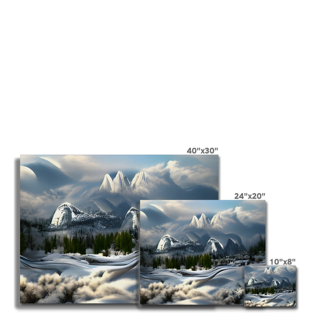 Winter Wonderland Canvas Prodigi