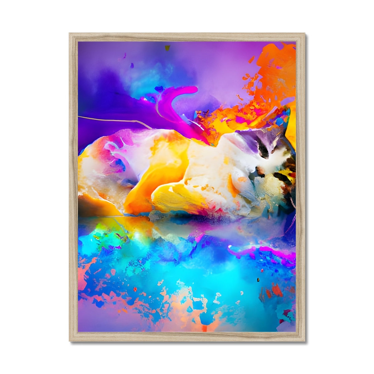 Cat's Dream Framed Print Prodigi