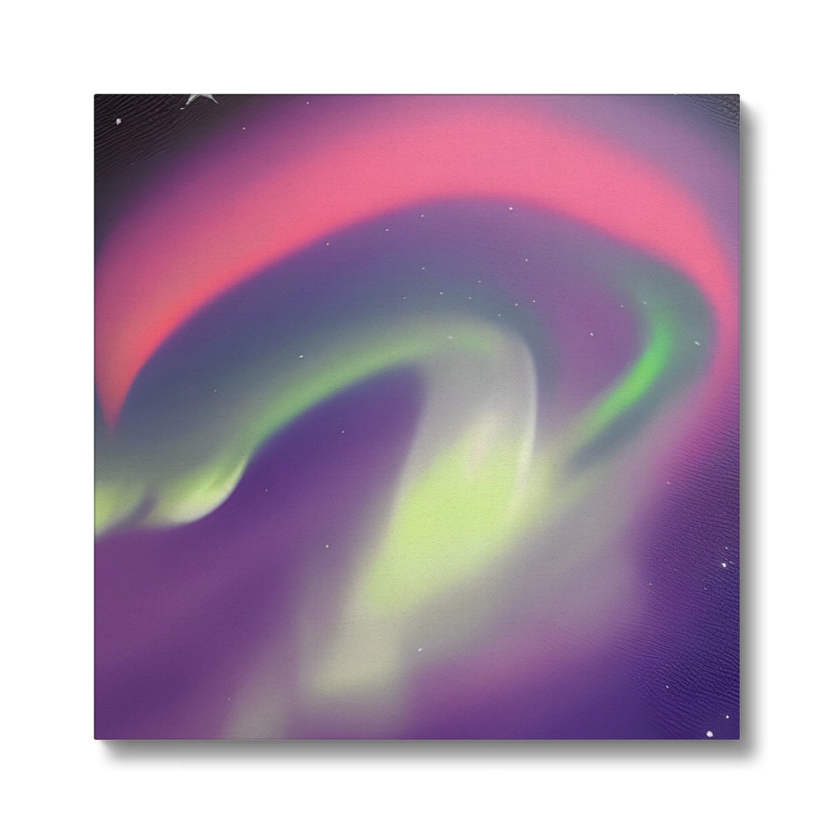 Multicolor Aurora Waves Eco Canvas Prodigi