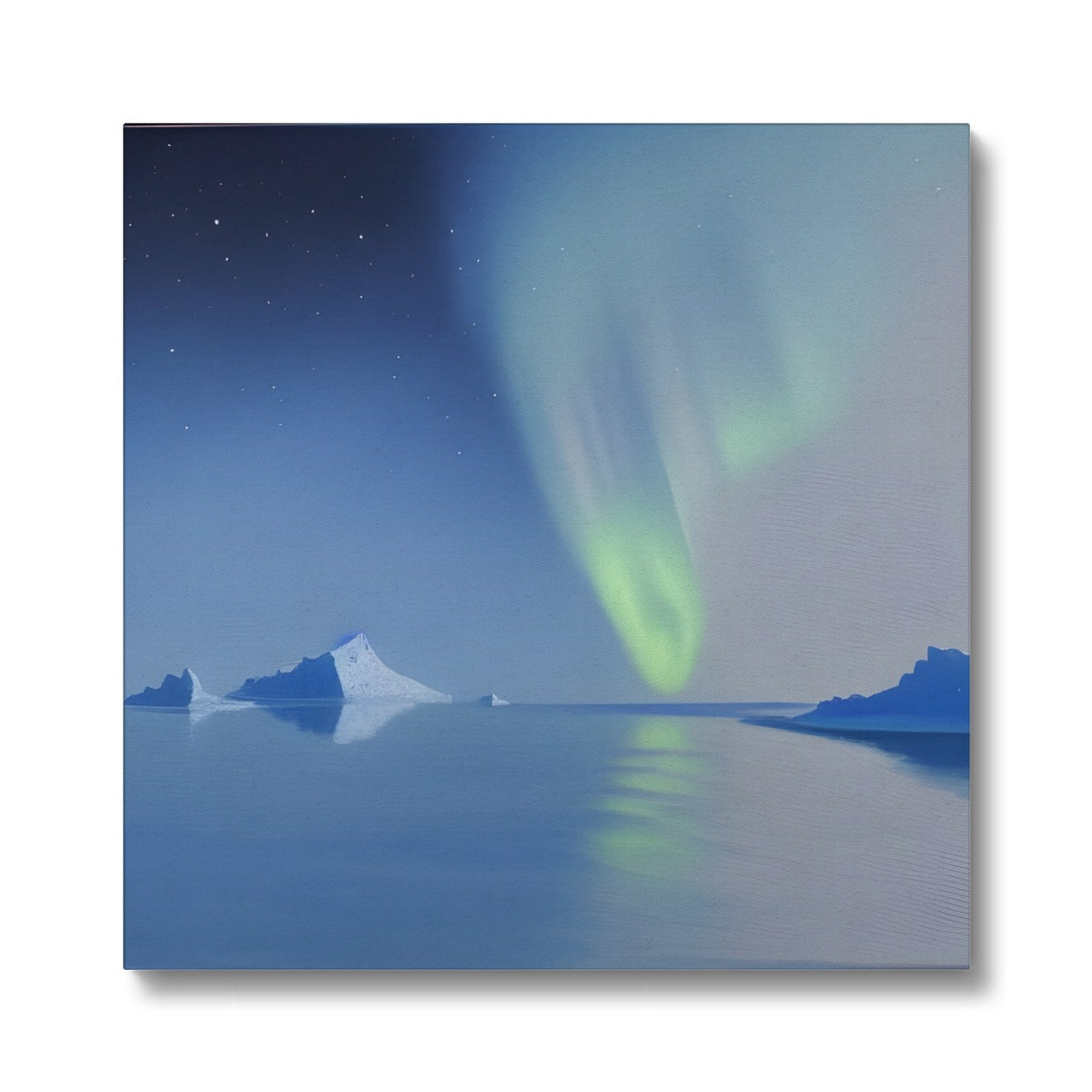 Aurora In A Ice World Eco Canvas Prodigi