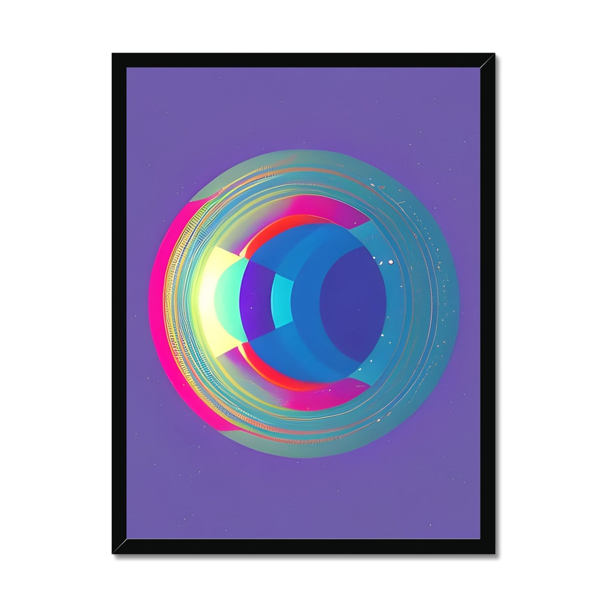 Moon Loop Framed Print Prodigi