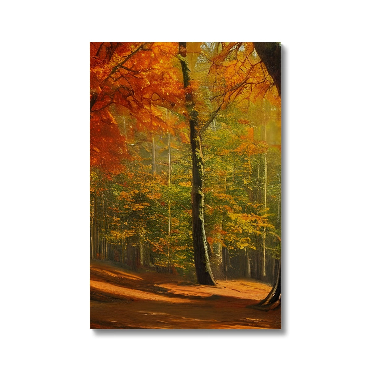 Forest kissed by Autumn  Eco Canvas Prodigi