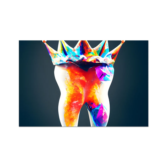 King Crystal Tooth Fine Art Print Prodigi