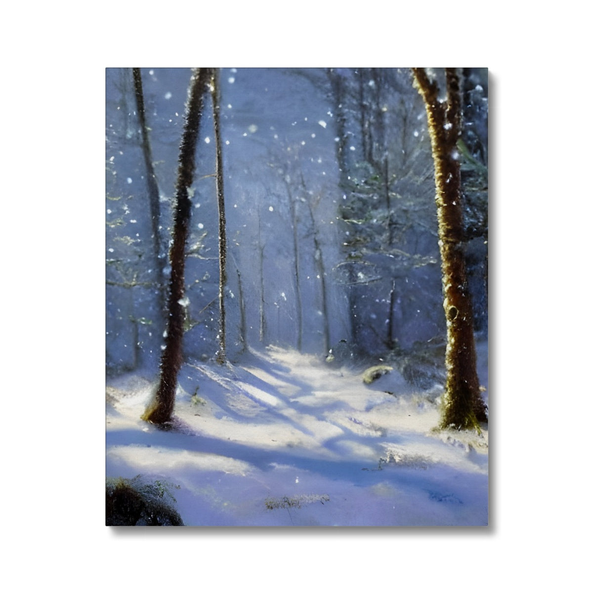 Snowy Forest Canvas Prodigi