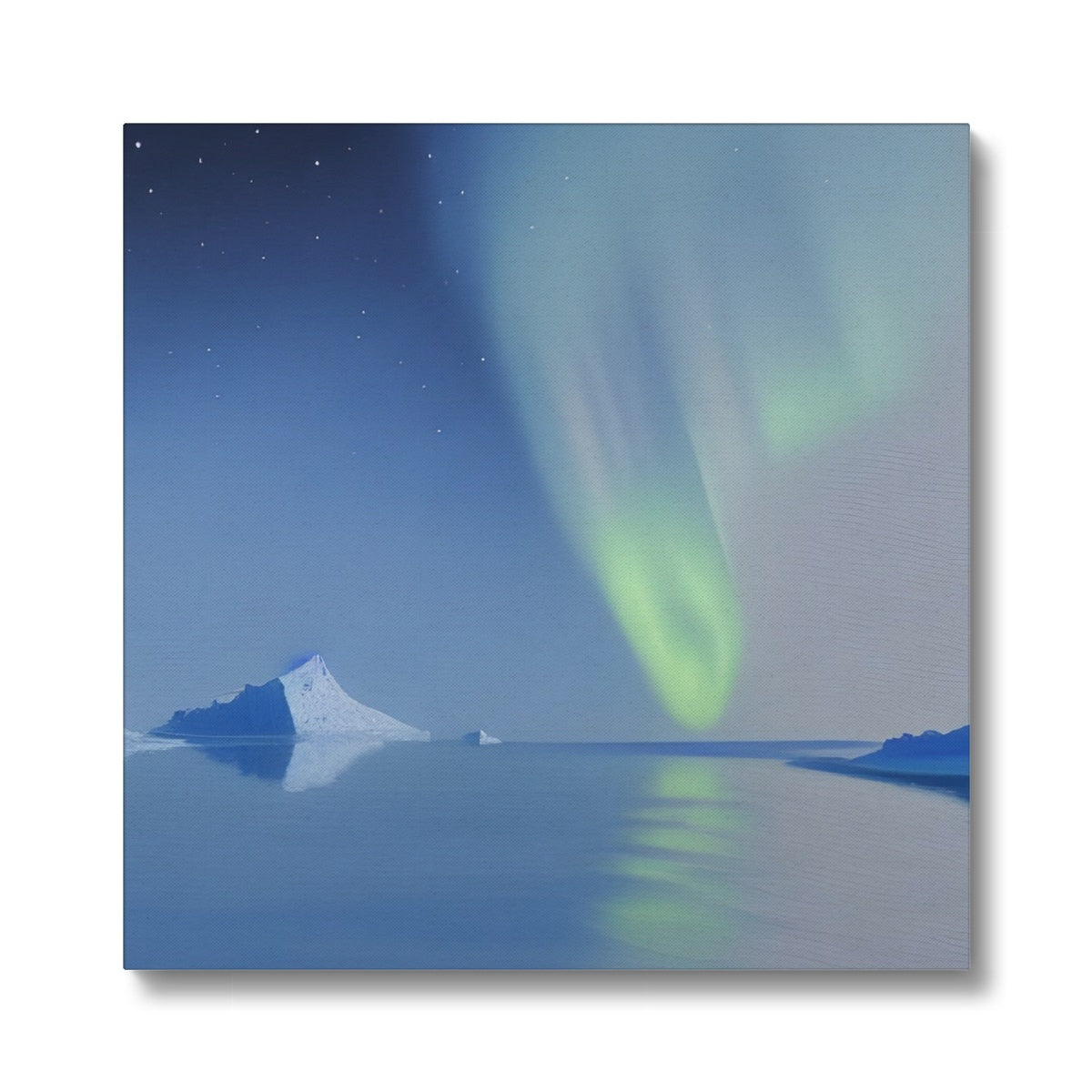 Aurora In A Ice World Eco Canvas Prodigi