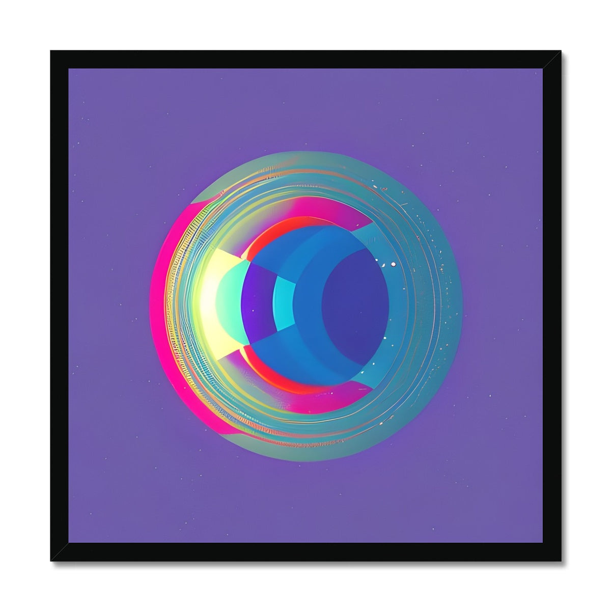 Moon Loop Framed Print Prodigi