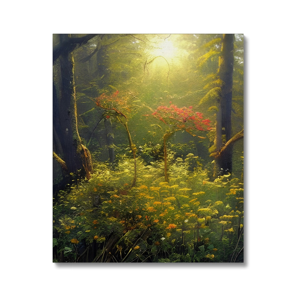 Flower of Hope in the Forest Canvas Prodigi