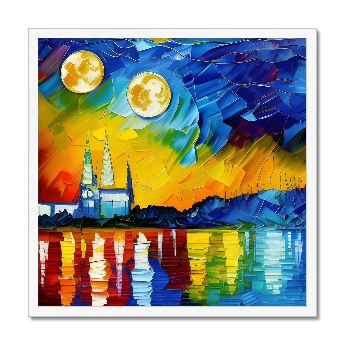 Second Moon Framed Print Prodigi