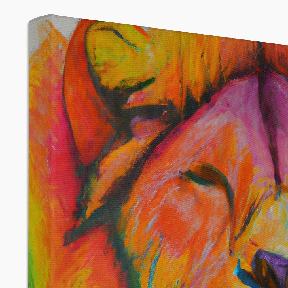 Rainbow Lion Canvas Prodigi