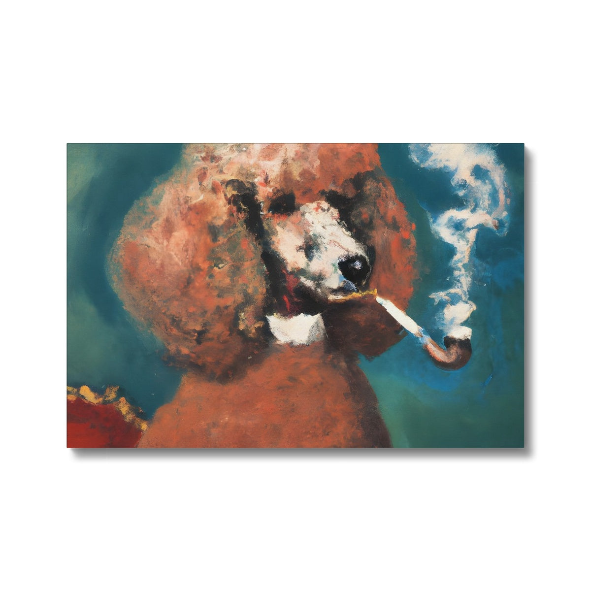 Smoking Poodle Eco Canvas Prodigi