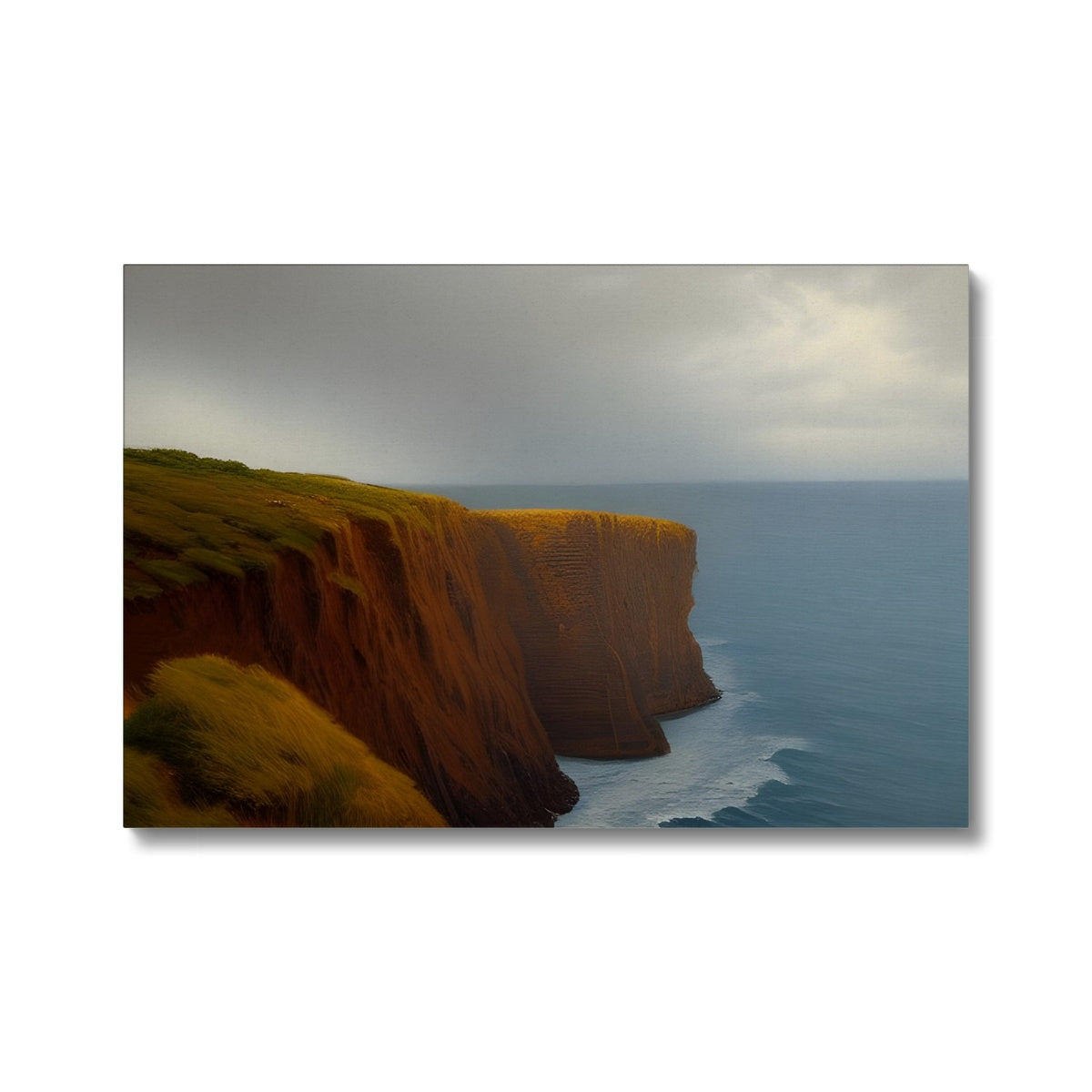 Storm Approaching A Cliff Eco Canvas Prodigi