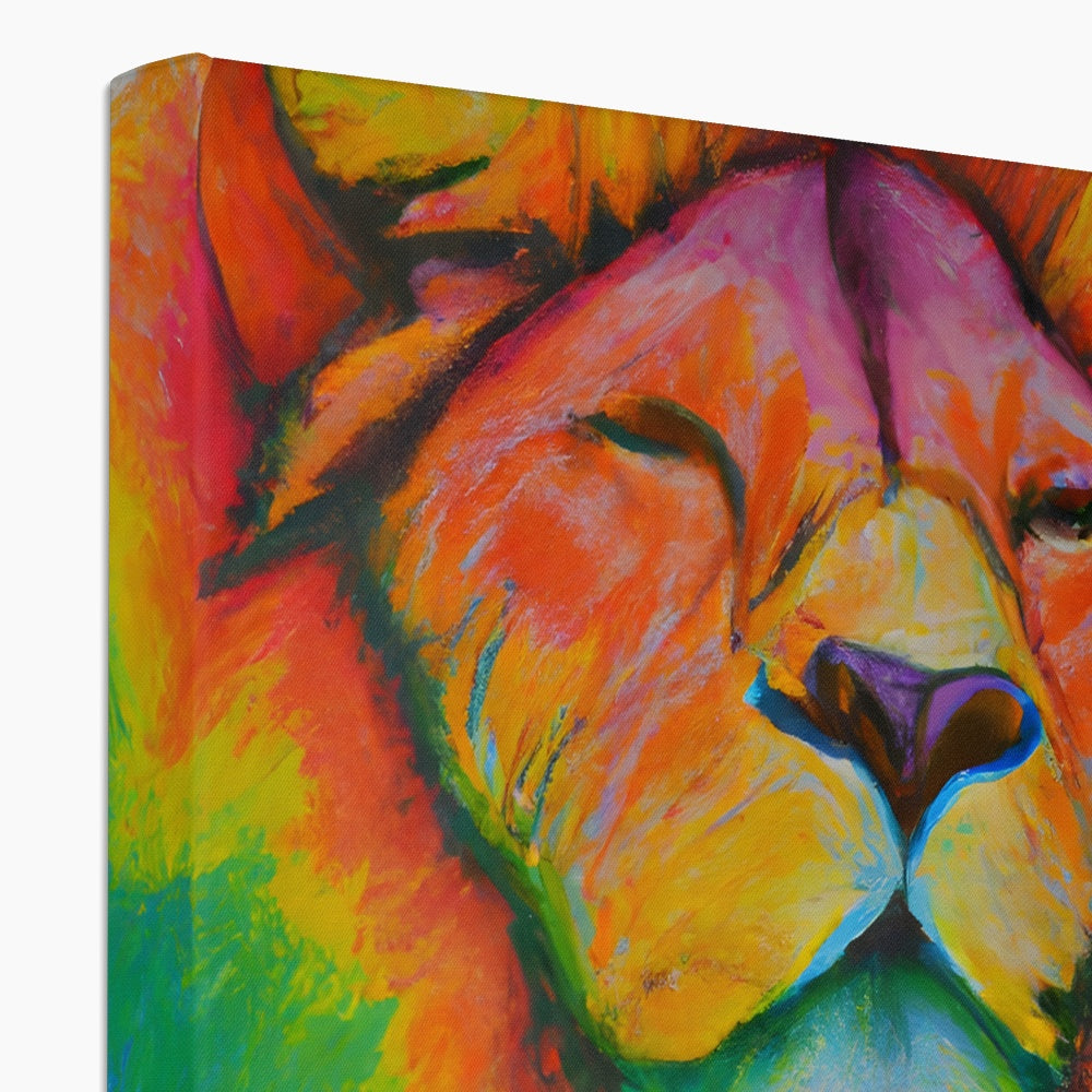 Rainbow Lion Eco Canvas Prodigi