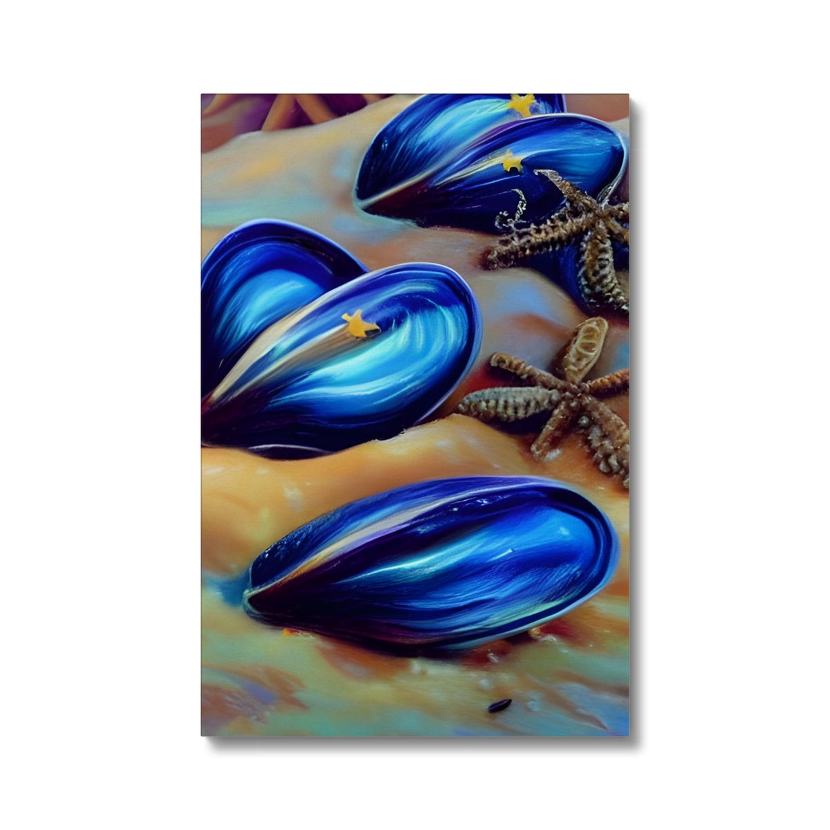 Beautiful Mussles At The Beach Eco Canvas Prodigi