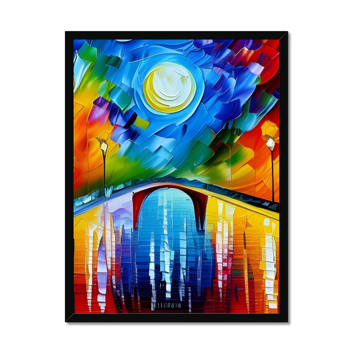 Moonbridge Framed Print Prodigi