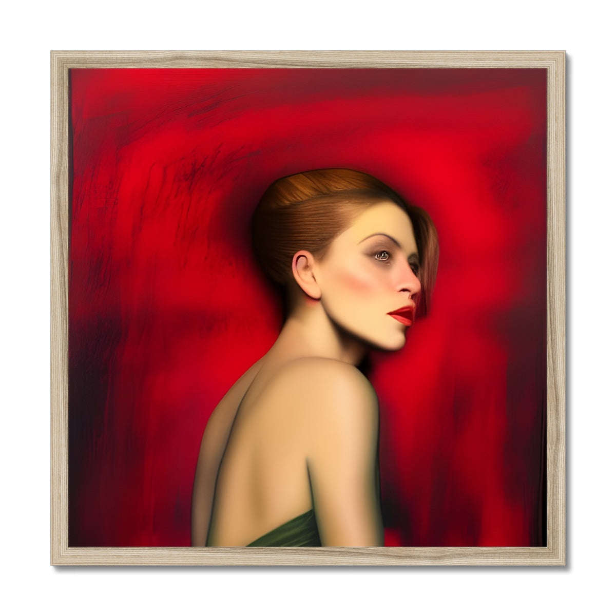 Red Temptation Framed Print Prodigi